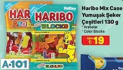 HARİBO MİX CASE YUMUŞAK ŞEKER ÇEŞİTLERİ 130 G